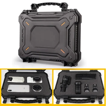 Tactical Gun Pistol Camera Protective Case Hard Shell Tool Storage Box Hunting with Customized Foam + Safety Lock
Tactical Gun Pistol Camera Protective Case Hard Shell Tool Storage Box Hunting with Customized Foam + Safety Lock