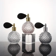 10-100ml Portable Refillable Perfume Bottle Vintage Crystal Glass Perfume Bottle With Atomizer Empty Cosmetic Refillable Bottles
10-100ml Portable Refillable Perfume Bottle Vintage Crystal Glass Perfume Bottle With Atomizer Empty Cosmetic Refillable Bottles