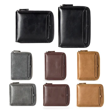 Luxury Business Mens Wallet Leather PU Bifold Short Wallets Men Hasp Vintage Male Purse Coin Pouch Multi-functional Cards Wallet
Luxury Business Mens Wallet Leather PU Bifold Short Wallets Men Hasp Vintage Male Purse Coin Pouch Multi-functional Cards Wallet