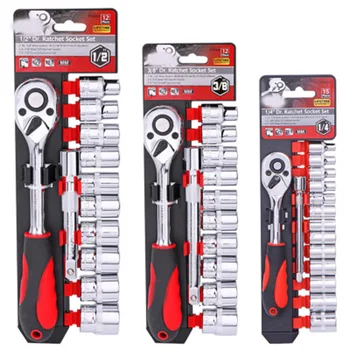Ratchet Wrench Socket Spanner Set Quick Release Screw Bits Sleeve Ratcheting Socket Wrench Set ALI88
Ratchet Wrench Socket Spanner Set Quick Release Screw Bits Sleeve Ratcheting Socket Wrench Set ALI88
