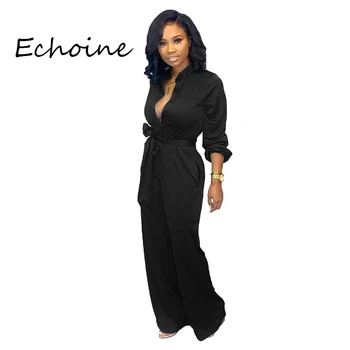 Echoine Fashion Loose Jumpsuit Streetwear Botton With Belt Rompers Womens Jumpsuit Plus Size Bodysuit Overalls For Women
Echoine Fashion Loose Jumpsuit Streetwear Botton With Belt Rompers Womens Jumpsuit Plus Size Bodysuit Overalls For Women