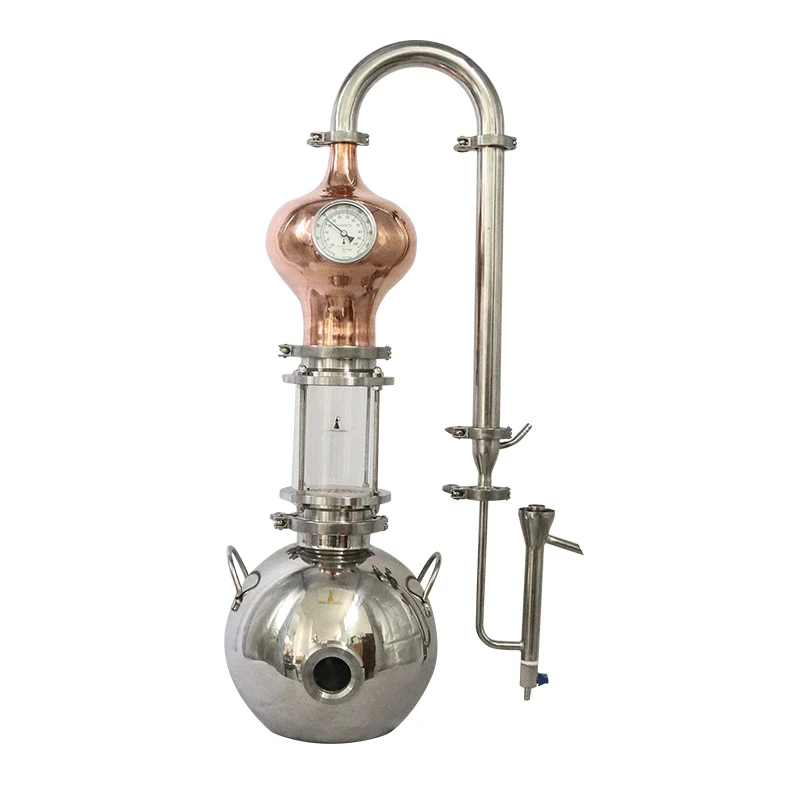 HOOLOO Household Gourd Brewing Equipment Distiller Copper Distillation With Parrot Beak Distiller Equipment
HOOLOO Household Gourd Brewing Equipment Distiller Copper Distillation With Parrot Beak Distiller Equipment