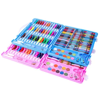 150 Color Children'S Watercolor Pen Crayon Gouache Set Art Painting Brush Gift Box Crayon Color Pencil Set 
150 Color Children'S Watercolor Pen Crayon Gouache Set Art Painting Brush Gift Box Crayon Color Pencil Set