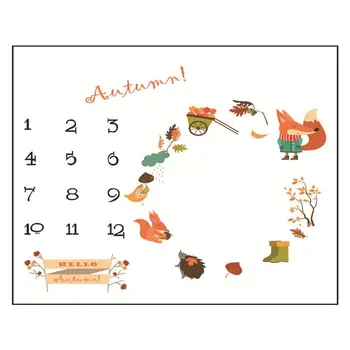 2020 Baby Monthly Record Growth Milestone Blanket Animal Pattern Photography Props A2UB
2020 Baby Monthly Record Growth Milestone Blanket Animal Pattern Photography Props A2UB
