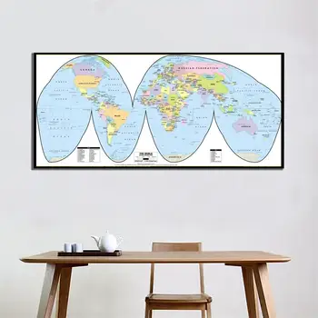 A2 Size 2001 Version The World Goode Projection HD Printed Spray Painting Canvas Unframed Wall Map For Home Decor
A2 Size 2001 Version The World Goode Projection HD Printed Spray Painting Canvas Unframed Wall Map For Home Decor