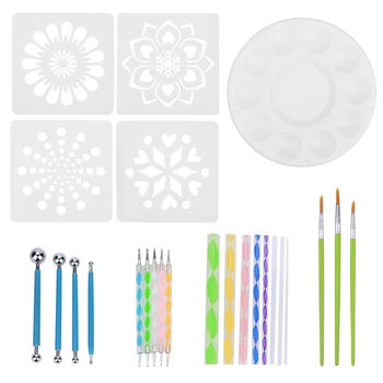 Dot Painting Tools Flexible Ultra-Light Acrylic Stainless Steel Mandala Dotting Mandala Dotting Tools Nail Art Tool Pottery
Dot Painting Tools Flexible Ultra-Light Acrylic Stainless Steel Mandala Dotting Mandala Dotting Tools Nail Art Tool Pottery
