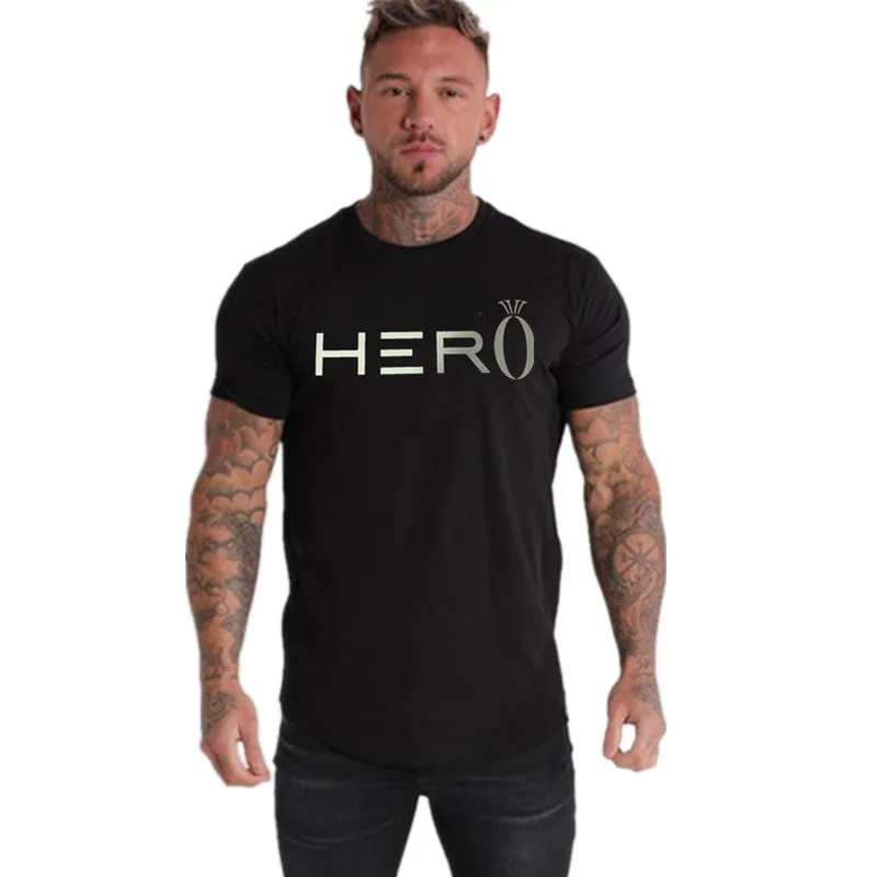 2019 Mens Fashion cotton T-shirt summer Short Sleeve tshirt male Jogger Casual gyms Fitness slim Tees tops Brand clothes
2019 Mens Fashion cotton T-shirt summer Short Sleeve tshirt male Jogger Casual gyms Fitness slim Tees tops Brand clothes