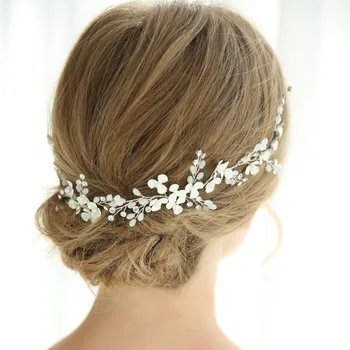 NPASON White Flower Bridal Hair Pins Set Handmade Wedding Headband Hair Vine Crystal Women Accessories Jewelry
NPASON White Flower Bridal Hair Pins Set Handmade Wedding Headband Hair Vine Crystal Women Accessories Jewelry