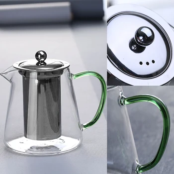 Borosilicate Glass Teapot Heat-Resistant Glass Teapot High Borosilicate Teapot Coffee Pot
Borosilicate Glass Teapot Heat-Resistant Glass Teapot High Borosilicate Teapot Coffee Pot