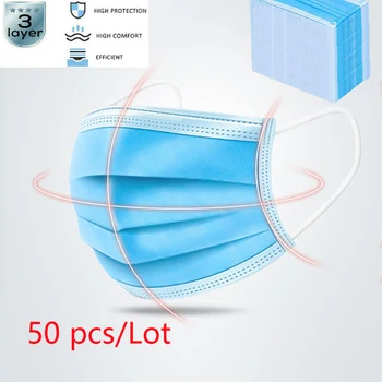 Protective Mouth Mask Face 3 Layer Filter Safety Mouth Masks Disposable Anti-Dust Earloops Face Masks Fast Ship
Protective Mouth Mask Face 3 Layer Filter Safety Mouth Masks Disposable Anti-Dust Earloops Face Masks Fast Ship