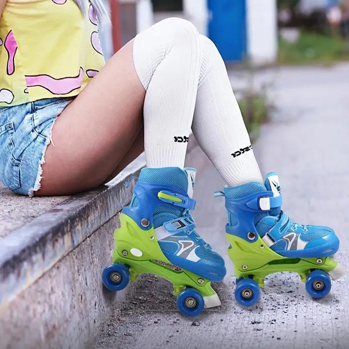 Kids Skate Children Roller Skates Lovely Stable Balance Slalom Parallel Flashing Ice Skate Roller Shoes Adjustable Washable Fall
Kids Skate Children Roller Skates Lovely Stable Balance Slalom Parallel Flashing Ice Skate Roller Shoes Adjustable Washable Fall