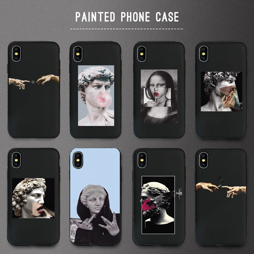Patterned David Phone Case For iphone XS Max XR X 6S 6 7 8 Plus Soft TPU Cases Cover For iPhone 11 11Pro Max 5S SE Case Shell
Patterned David Phone Case For iphone XS Max XR X 6S 6 7 8 Plus Soft TPU Cases Cover For iPhone 11 11Pro Max 5S SE Case Shell