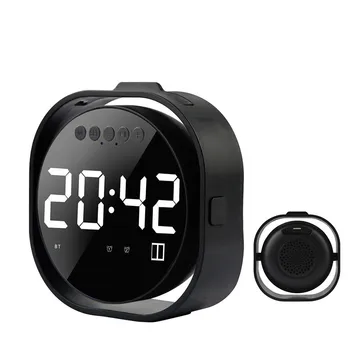 Mini Portable Wireless Speakers Mirror Alarm Clock Bluetooth Speaker Card MP3 with Loudspeaker Caixa De Som Altavoces F4047
Mini Portable Wireless Speakers Mirror Alarm Clock Bluetooth Speaker Card MP3 with Loudspeaker Caixa De Som Altavoces F4047