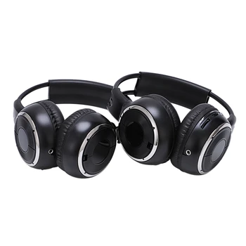 2 x Double Infrared Stereo Wireless Headphone Headset IR Car DVD Player Headrest Black
2 x Double Infrared Stereo Wireless Headphone Headset IR Car DVD Player Headrest Black