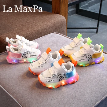 2020 Glowing Sneakers Children Shoes Light Led luminous Sneakers Boys Girls Sport Casual Shoes for Kids zapatos para ninas 
2020 Glowing Sneakers Children Shoes Light Led luminous Sneakers Boys Girls Sport Casual Shoes for Kids zapatos para ninas