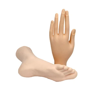 Professional Flexible Soft Silicone Massage Hands And Feet Mannequin With Nails Model Hand Practice Tool Practice Foot Model
Professional Flexible Soft Silicone Massage Hands And Feet Mannequin With Nails Model Hand Practice Tool Practice Foot Model