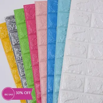 3D Wall Stickers Imitation Brick Bedroom Decor Waterproof Self-adhesive Wallpaper For Living Room Kitchen TV Backdrop Decor
3D Wall Stickers Imitation Brick Bedroom Decor Waterproof Self-adhesive Wallpaper For Living Room Kitchen TV Backdrop Decor