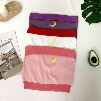 Summer New Nifty Moon Printed Cultivate One's Morality Short Strapless Vest With Female Girlfriends Installed Base Coat Outside
Summer New Nifty Moon Printed Cultivate One's Morality Short Strapless Vest With Female Girlfriends Installed Base Coat Outside