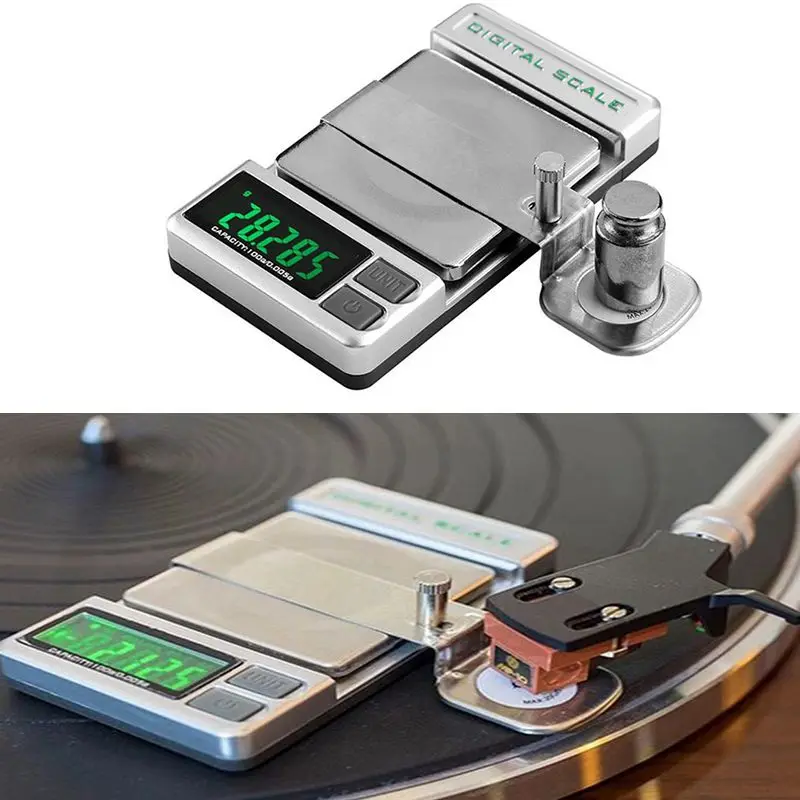 Professional High Precise Digital Turntable Force Scale Gauge Arm Load Meter LCD Backlight 0.005/100G for LP Vinyl Record Needle
Professional High Precise Digital Turntable Force Scale Gauge Arm Load Meter LCD Backlight 0.005/100G for LP Vinyl Record Needle