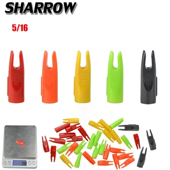 50/100 pc Archery 5/16" Arrow Nock Wood Arrow 8mm Tails Plastic Arrow Nock Hunting Shooting Bow And Arrow Accessory
50/100 pc Archery 5/16" Arrow Nock Wood Arrow 8mm Tails Plastic Arrow Nock Hunting Shooting Bow And Arrow Accessory