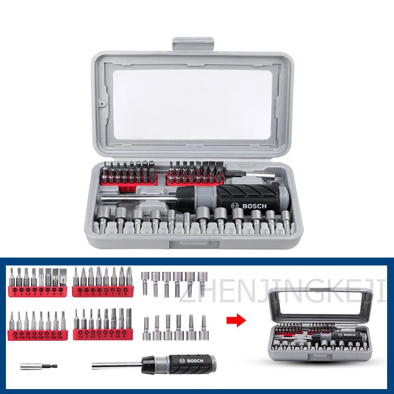 Multifunction Chrome Vanadium Steel Ratchet Hex Socket Phillips Imported Screwdriver Bit Combination 46 Pieces Tool Kit NSDTC-01
Multifunction Chrome Vanadium Steel Ratchet Hex Socket Phillips Imported Screwdriver Bit Combination 46 Pieces Tool Kit NSDTC-01