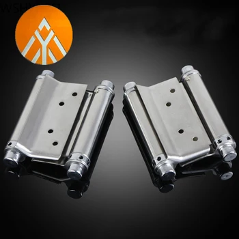 Double Open Spring 3 Inch / 4 Inch / 5 Inch Hinge Stainless Steel Two Way Free Door Hinge Hinge Cowboy Door Fence Dedicated 
Double Open Spring 3 Inch / 4 Inch / 5 Inch Hinge Stainless Steel Two Way Free Door Hinge Hinge Cowboy Door Fence Dedicated