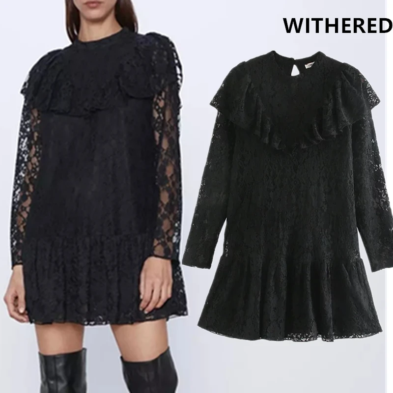 Withered autumn england simple elegant cascading mini dress women vestidos vestidos de fiesta de noche party dress women blazer
Withered autumn england simple elegant cascading mini dress women vestidos vestidos de fiesta de noche party dress women blazer