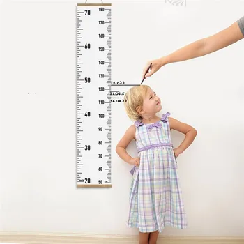Magnetic Bar Wall Hanging Kids Height Ruler Children Growth Stadiometers Chart Canvas Painting For Home Room Decoration Gifts
Magnetic Bar Wall Hanging Kids Height Ruler Children Growth Stadiometers Chart Canvas Painting For Home Room Decoration Gifts