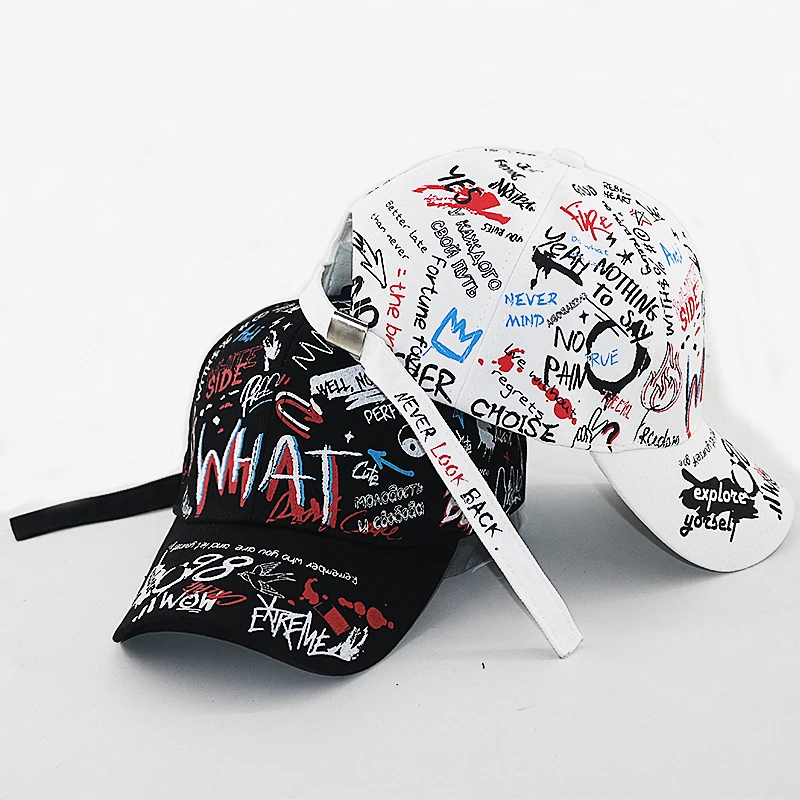 Hip Hop Graffiti baseball cap for Summer Autumn cotton adjustable fashion curved sports hats street style funny caps unisex
Hip Hop Graffiti baseball cap for Summer Autumn cotton adjustable fashion curved sports hats street style funny caps unisex
