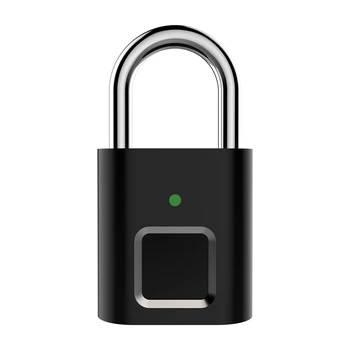 Mini Unlock Rechargeable Smart Lock Keyless Fingerprint Lock Anti-Theft Security Padlock Door Luggage Lock Small Box
Mini Unlock Rechargeable Smart Lock Keyless Fingerprint Lock Anti-Theft Security Padlock Door Luggage Lock Small Box
