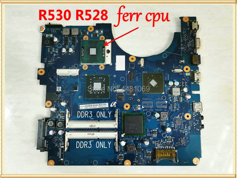 R530 для Samsung NP R528 Материнская плата ноутбука BA92 06345B 06345A BA41 01227A 01226A 01228A PM45 DDR3