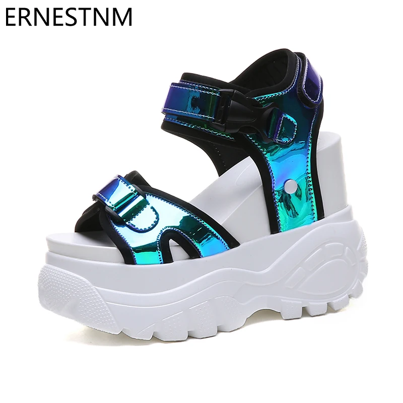 ERNESTNM Platform Sandals Muffin Bottom 2020 Symphony Chunky Super High Heel Student Increase Summer Beach Shoes Sandalias Mujer
ERNESTNM Platform Sandals Muffin Bottom 2020 Symphony Chunky Super High Heel Student Increase Summer Beach Shoes Sandalias Mujer