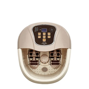 Automatic Massage Electric Foot Massager Temperature Setting Simple Timing Design Self-Heated Foot Bath Basin Elderly Foot Tub