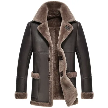 2020 Men's Natural Fur Coat Winter Genuine Leather Jacket Men Sheepskin Coat Mens Shearling Jacket Warm Fur Coats 6051 KJ5661
2020 Men's Natural Fur Coat Winter Genuine Leather Jacket Men Sheepskin Coat Mens Shearling Jacket Warm Fur Coats 6051 KJ5661