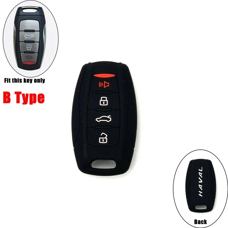 Car-styling Silicone Remote Key cover Case for HAVAL H2 H6 H9 Auto Key Cover Protector
Car-styling Silicone Remote Key cover Case for HAVAL H2 H6 H9 Auto Key Cover Protector