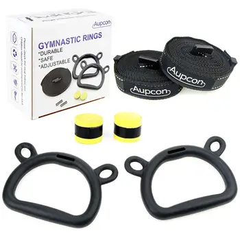 Gymnastic Rings For Child Bodybuilding Cross Training Exercise Fitness Pull Ups With Heavy Duty Adjustable Long Buckles Straps
Gymnastic Rings For Child Bodybuilding Cross Training Exercise Fitness Pull Ups With Heavy Duty Adjustable Long Buckles Straps