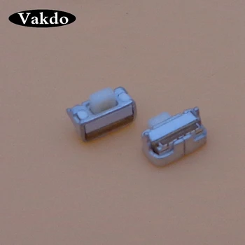 

100pcs/lot 4mm Original new Power Button For Samsung Galaxy S3 Power Button i9300 S4 I9500 Nexus 5 On Off Switch