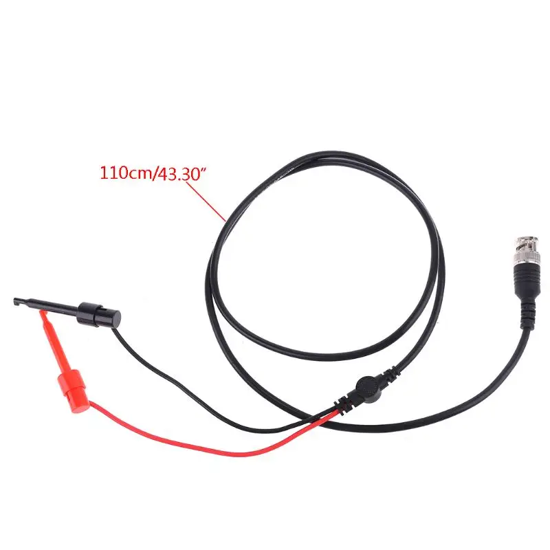 1.1M 3.61ft BNC Oscilloscope Test Probe Dual Hook Clip Male Plug Cable Lead Wire Connector E15A
1.1M 3.61ft BNC Oscilloscope Test Probe Dual Hook Clip Male Plug Cable Lead Wire Connector E15A