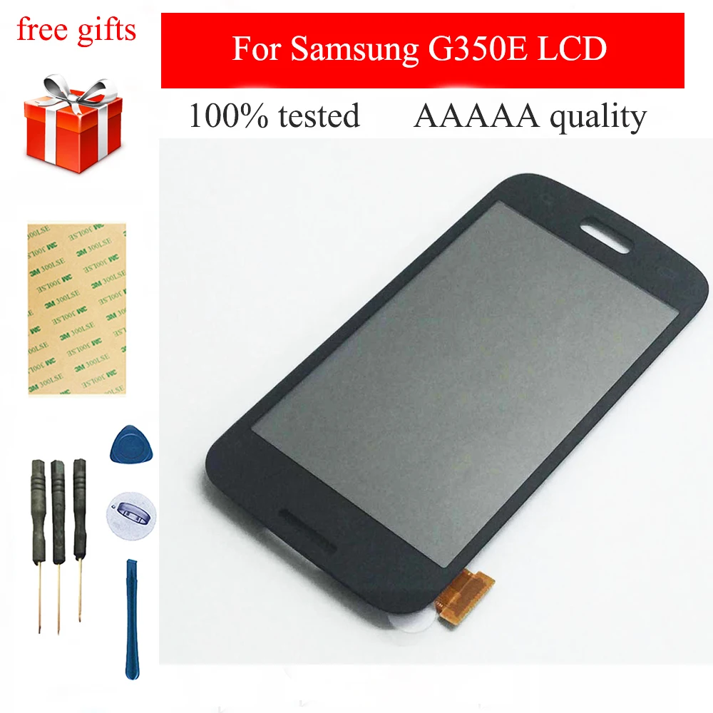 For Samsung G350E LCD Display Touch Screen Digitizer Assembly Replacement for Samsung Galaxy Star 2 Plus Duos SM-G350E
For Samsung G350E LCD Display Touch Screen Digitizer Assembly Replacement for Samsung Galaxy Star 2 Plus Duos SM-G350E