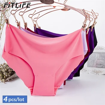 FITLIFE 4Pcs/lot Seamless Panty Set Underwear Female Comfort Intimates Fashion Female Low-Rise Briefs 10 Colors Lingerie
FITLIFE 4Pcs/lot Seamless Panty Set Underwear Female Comfort Intimates Fashion Female Low-Rise Briefs 10 Colors Lingerie