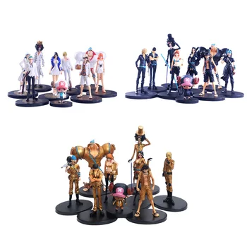 Anime One Piece Film Gold Luffy Chopper Brook Robin Franky Usopp Nami Zoro Sanji PVC Action Figure Collectible Model Toys Doll
Anime One Piece Film Gold Luffy Chopper Brook Robin Franky Usopp Nami Zoro Sanji PVC Action Figure Collectible Model Toys Doll