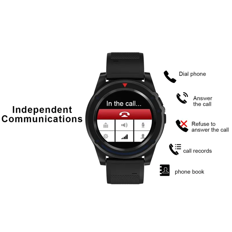 Smart Phone Watch with Camera Touch Screen Bluetooth Smartwatch Independent Phone Support SIM
Smart Phone Watch with Camera Touch Screen Bluetooth Smartwatch Independent Phone Support SIM