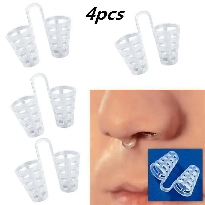 4PCS/Box Anti Snoring Stop Snore Silicone Magnetic Anti Snoring Nose Breathing Antisnoring Device For Sleeping Aid Apnea
4PCS/Box Anti Snoring Stop Snore Silicone Magnetic Anti Snoring Nose Breathing Antisnoring Device For Sleeping Aid Apnea