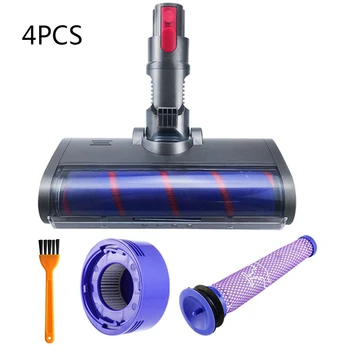 4pcs Floor Brush Filter Kit For Dyson V7 V8 Wireless Vacuum Cleaner Replacement Accessories Highly Match With The Equipment
4pcs Floor Brush Filter Kit For Dyson V7 V8 Wireless Vacuum Cleaner Replacement Accessories Highly Match With The Equipment