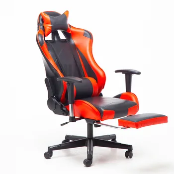 Ergonomic Racing Seat Games Chair Internet Office Reclining Chair Nylon Feet Lift Up Swivel Lying Seat Armchair with Footrest
Ergonomic Racing Seat Games Chair Internet Office Reclining Chair Nylon Feet Lift Up Swivel Lying Seat Armchair with Footrest