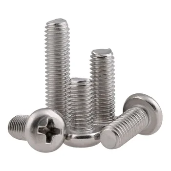 Cross Round Head Machine Screws 304 Stainless Steel Philips Pan Head Bolt PM GB818 M4 M5 M6 M8 M10 10PCS
Cross Round Head Machine Screws 304 Stainless Steel Philips Pan Head Bolt PM GB818 M4 M5 M6 M8 M10 10PCS