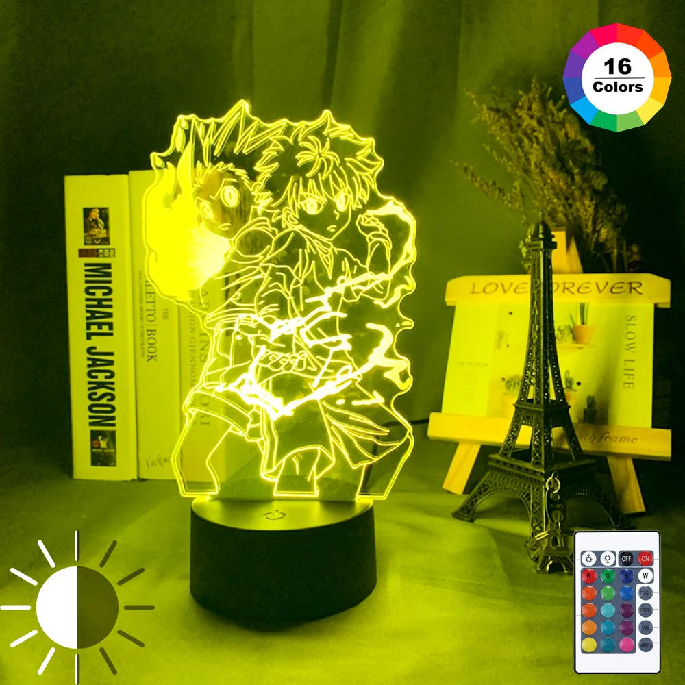 Anime Killua Amp Night Lights Hunter X Hunter Manga Bedroom Decor Personalized Gift Lights For Bedroom Table De Chevet Led
Anime Killua Amp Night Lights Hunter X Hunter Manga Bedroom Decor Personalized Gift Lights For Bedroom Table De Chevet Led