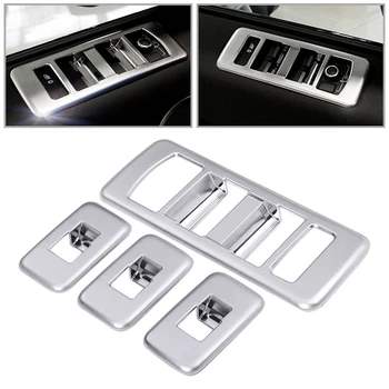 CITALL 4PCS Chrome Window Switch Frame Cover fit for Land Range Rover Sport 2014 2015 2016 2017
CITALL 4PCS Chrome Window Switch Frame Cover fit for Land Range Rover Sport 2014 2015 2016 2017