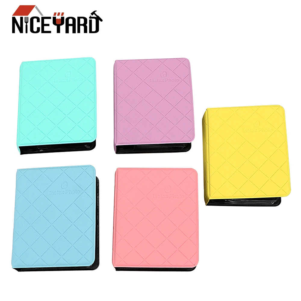 NICEYARD Portable 36 Pockets Polaroid Photo Album For Fujifilm Photo Albums Mini Instant Picture Storage ID Card Package
NICEYARD Portable 36 Pockets Polaroid Photo Album For Fujifilm Photo Albums Mini Instant Picture Storage ID Card Package