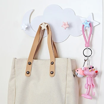 Star Moon Cloud Shape Nail-Free Wall Clothes Hooks Kids Room Clothes Hooks Small Bag Toy Hooks Kitchen Storage Hooks
Star Moon Cloud Shape Nail-Free Wall Clothes Hooks Kids Room Clothes Hooks Small Bag Toy Hooks Kitchen Storage Hooks